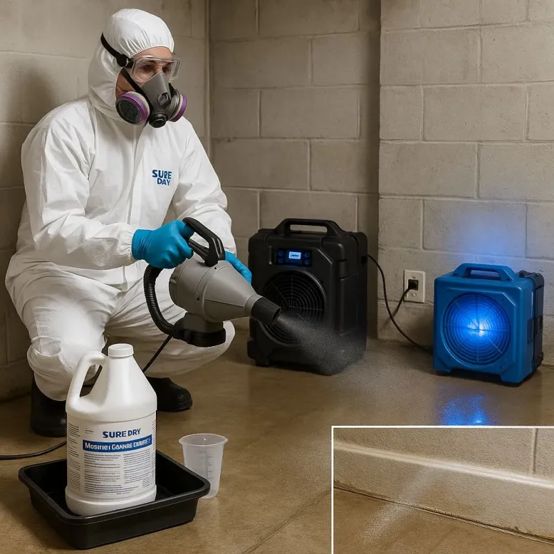 Sanitization and Odor Removal process in Monroe, GA