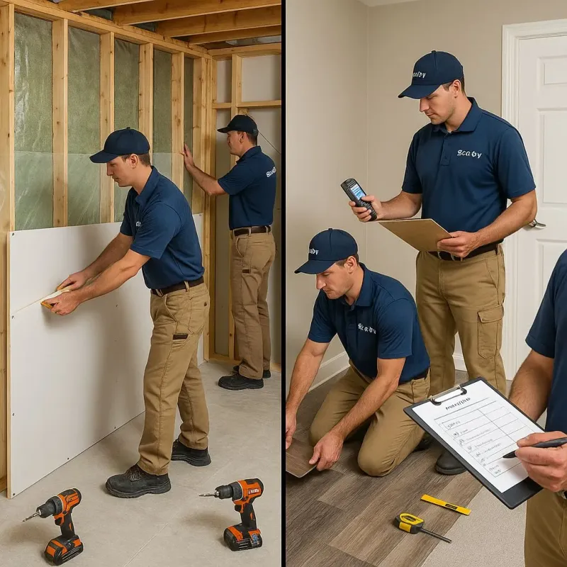 Repairs and Reconstruction process in Monroe, GA