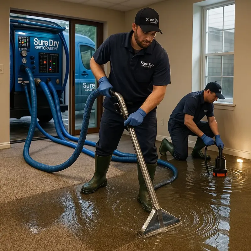 Water Extraction and Removal process in Monroe, GA